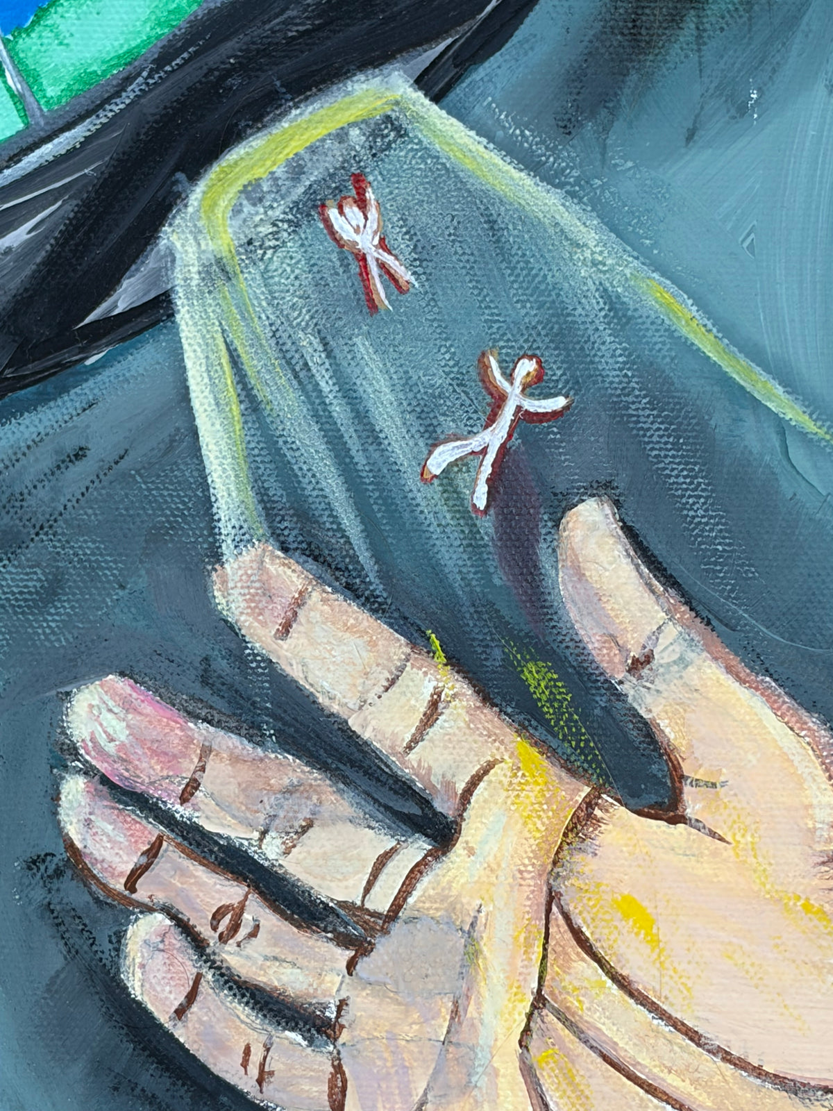 THE FALL: oil painting